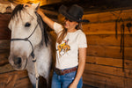 The Colorful Cowgirl Tee