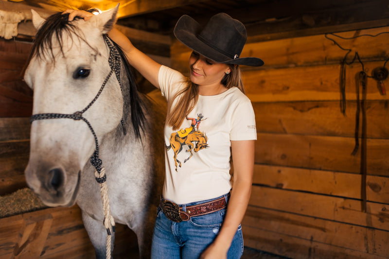 The Colorful Cowgirl Tee