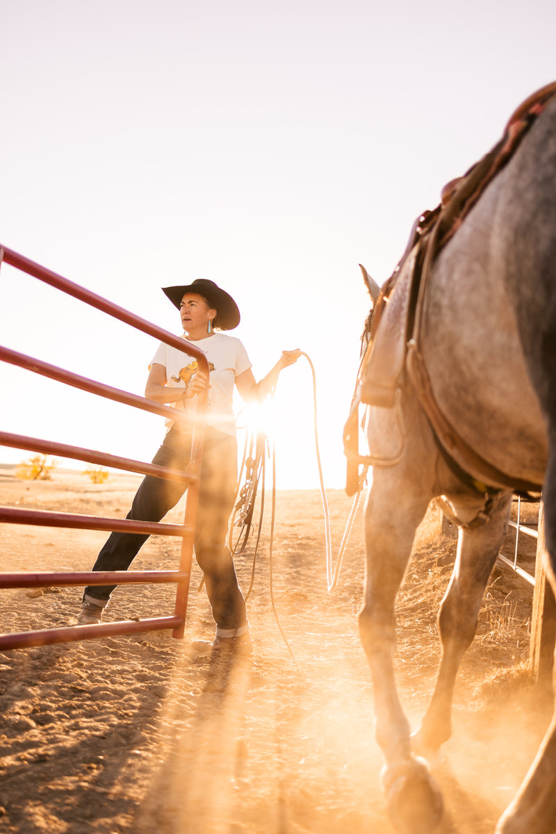 The Colorful Cowgirl Tee
