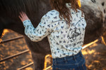Wrangler Cowgirl Cactus Snap Shirt
